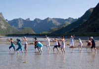 Från workshop i Lofoten